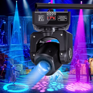 U`King 30W RGBW LED Black Stage Light Gobo Beam Shaking Head Led Dj Stage Light For Disco Ktv Wedding Lamp