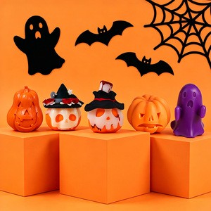 Halloween Pumpkin Ghost Silicone Cake Mold Zombie Devil Aromatherapy Candle Gypsum Ornament