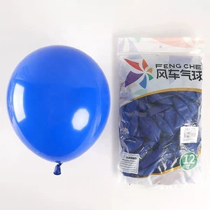 Wholesale Windmill 100 Pcs 12 Inch Birthday Decor Decoration And Party Supplies Helium Blue Balloon Ballon Pack Of 100