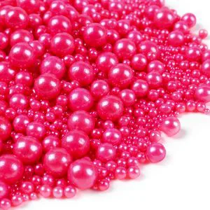 Pearlescent Sugar Balls Cake Accessories Baking Decorating Supplies Rose Sugar Beads Cake Decorating Sprinkles