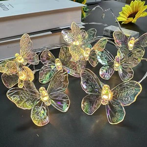 Wholesale Butterfly String Lights Christmas Birthday Lovers Wedding Party Decorative Light Strings for Halloween
