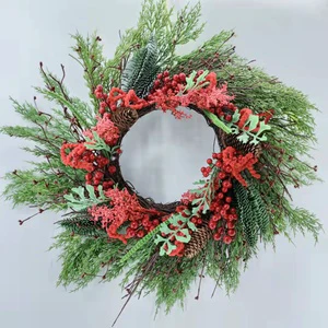 Factory Artificial Wreaths Discount Prices Christmas Decoration Wreath