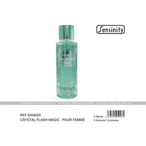 Body and hair with Crystal Flash Magic glitter