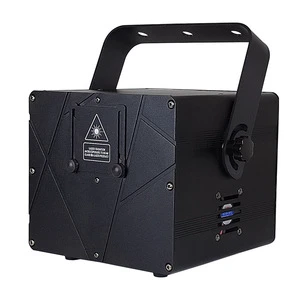 High-Power 1-5W Full RGBW Color Laser Light LED Source Wedding Show Bar and Night Show with DMX512 Control Mode