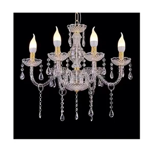 New Wedding Acrylic Chandelier Ceremony Pavilion Wedding Hall Photography Area Ceiling Decoration Wedding Stage Props Chandelier