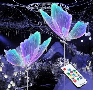 New butterfly Wedding Pathway Lights, Celebration Banquet butterfly Lighting , butterfly Lighting Set Suitable for Weddings