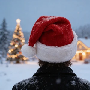 High Quality Multiple Colors Thickened Fabric Enhanced Warmth Santa Claus Snowman Christmas Hats for Party Decorations