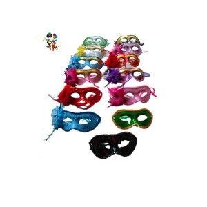 Cheap Ladies Carnival Party Flower Glitter Venetian Masquerade Dance Masks HPC-0496