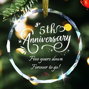 K9 Crystal Christmas Pendant Christmas Ornament Custom Uv Glass Christmas Tree Hanging Decoration Ornaments