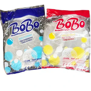 Hot Sale 8/11/18/24/36 Inch Transparent Bobo Balloons Bubble Balloon for Christmas Wedding Birthday Party Decorations