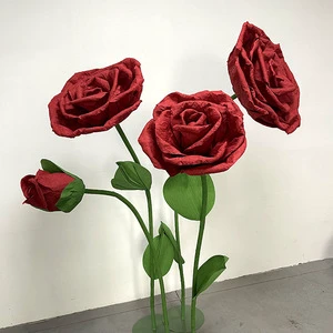 High Quality Large Paper Flowers Wedding Party Display Giant Paper Flowers for Event Decoration