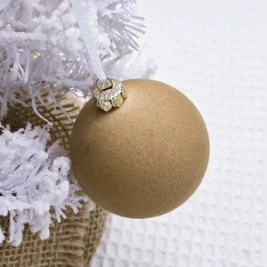 High Quality Eco-Friendly Plastic Christmas Tree Ornaments Modern Style Shatterproof Hanging Decorations Pack of 12pcs for Home