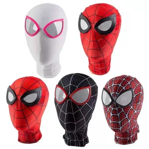 HY2 SpiderMan Mask Halloween Party Spiderman Mask Halloween Party Spiderman Mask Cosplay