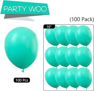 Wholesale 10 Inch Emerald Green Party Balloons Round Latex Material Party Balloon Engagement Proposal Romantic Scene Layout