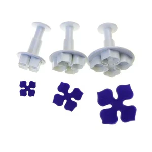Fondant Cake Decorating Tool Kitchen Bakeware 1pc Bear Shape Silicone Eco-Friendly Dishwasher Safe Plunger Cutters