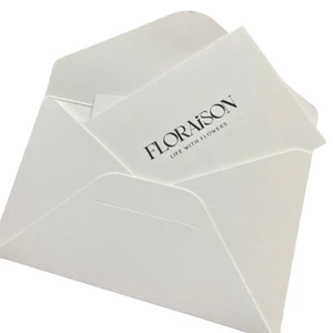 Custom Printed Folding Greeting Florist Cards with Envelope Stamped Paper Wedding Invitation Florist Care Cards