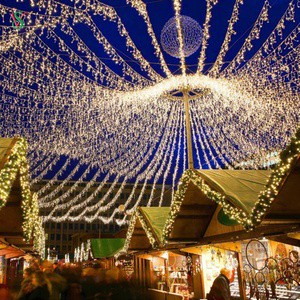 Waterproof Outdoor Decorative String Fairy Lights And Curtain Light For Wedding Events