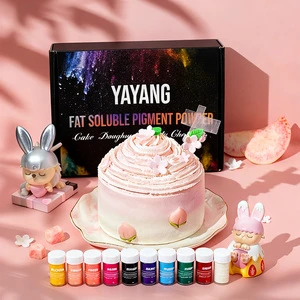 5g Edible Pigment Powder Cream Cake Oil Based Food Coloring Powder Bakery Decoration Ingredients Fondant Chocolate