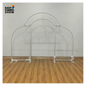 Custom Design Aluminum Backdrop Stand Arch Combination Pillowcase Backdrop for Birthday Party Wedding Events