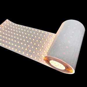 Under Countertop Multicolored Matrix LED Plates Ultra Thin Flexibility Flexible Strips Flexible Onyx LED Flex Sheet Panel Light