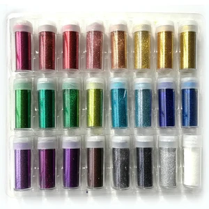 Solvent Resistant Glitter Powder Shakers for Scrapbooking Kid's Projects