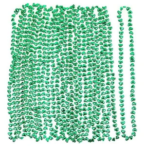 Light-Up Shot Glass Necklaces, Luminous Plastic Shooter Beaded Necklaces, Flashing Necklace Cups for Party Supplies