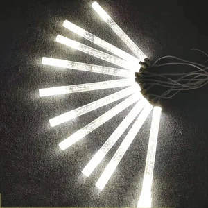 Wedding Props 10 Head Acrylic Rod Ceiling LED Light Hanging Ornaments Wedding Events Decoration Led Ceiling Fan Light