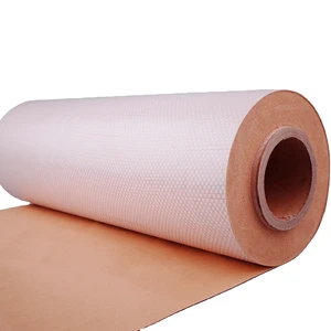 Customized Poly Woven Laminated Kraft Paper Reinforced Kraft Wrapping Paper For Bolt Of Cloth Furniture Flooring