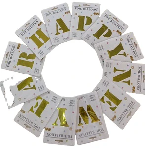 16 Inch Letter a to Z Alphabet Foil Balloons Letter Birthday Party Wedding Decoration Event & Party Supplies Birthday Balloons