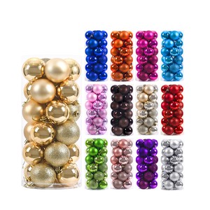 AYOYO Premium Mini Christmas Ball Set Factory-Sold Hanging Ornaments for Tree Decorations 3/4/5/6/8/10cm Christmas Baubles