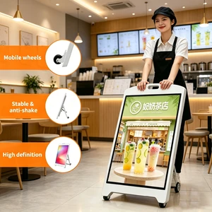New Design P2.5mm Outdoor High Brightness LED Portable Advertising Digital Signage Kiosk