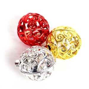2025 Christmas Tree Ornament Plastic Balls Baubles Multi-Occasion Christmas Decoration Supplies