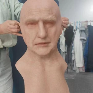 Artistic Realistic Resin Mask for Cosplay and Disguise - Handcrafted in Custom Sculpture Design