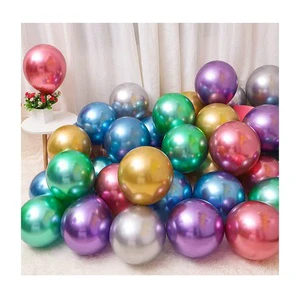 Happy Birthday Rose Gold Black Red Green Purple Blue And Golden Colour Assorted Ballon Party Decoration Balloon And Accessories