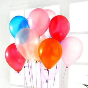 Factory Direct Sale Colorful Round Latex Balloon Set Festival Party Wedding Decoration Supplies Cartoon Children's Toy