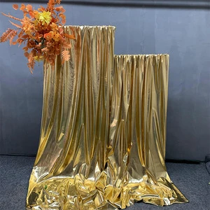 Wholesale Custom 10*10FT Golden Backdrop Wedding Decoration Ceiling