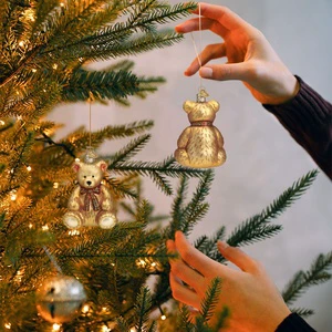 Customizable Luxury High Quality Christmas Ball Tree Ornaments UV Printed Christmas Ornaments For Festive & Party Supplies