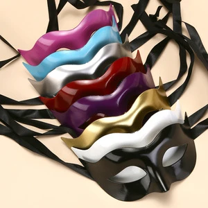 Plastic Man Woman Party Mask Hot Men Masquerade Mask Cheap Diy for Masquerade Ball Halloween Carnival Party