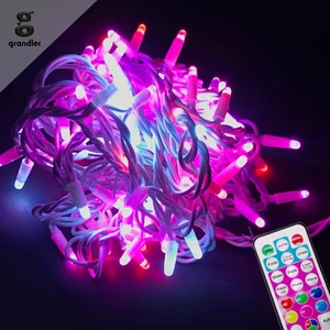 Factory Price Decorative Lighting IP67 RGB LED Fairy String Light for Wedding Party Christmas