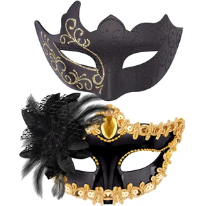 Bulk Fancy Dress Party Masks Masquerade Eye Masks for Halloween Carnival Festival Supplies