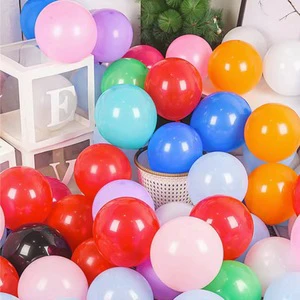 Glossy Latex Balloons 5-18 Inch Birthday Wedding Party Decoration Set
