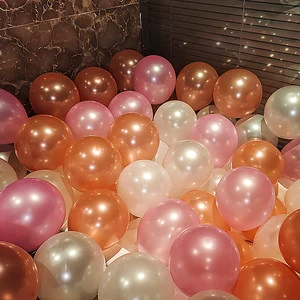 Latest 5 Inch 1.0g Pearl Globo Special Offer Portable Latex Metallic Balloons for Birthday Party Decoration
