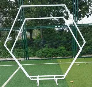 White Steel Wedding Arch Frame Stand Wedding Ceremony Party Reception Stage Decoration Baby Shower Made India Wholesale