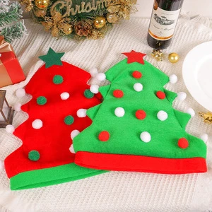 Christmas Tree Hat Christmas Decoration Creative Holiday Party Santa Hat