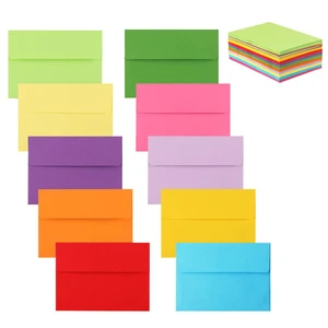 5x7 Paper Envelopes,A7 Invitation Envelopes For 5x7 Cards Peel And Press,Idealfor Invitations,Weddings,Parties,Greeting Cards