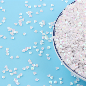Bedazzled Diamond Shape PVC Holographic Sequins 3*4MM Loose Paillettes for Party Craft DIY Nail Arts Decoration Confetti 2D Type