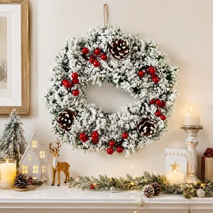 AYOYO Hot Selling Display Window Decoration Door Hanging Tengtiao Venue Christmas Gifts Wreath Christmas Wreath