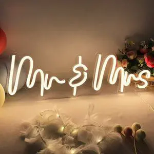 LED Neon Sign for Party Wedding Decorations