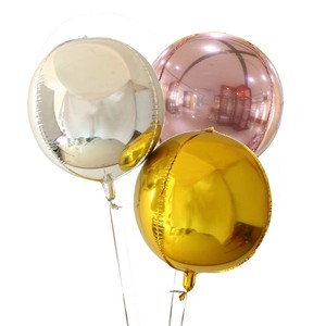 Party Favor 10 15 18 22 32 50 60 Inch Helium Mylar Ballons Birthday Decor Perfect Round Giant Balloons for Wedding Decorations