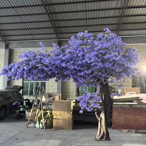 Large Flower Tree 3.6m High And 5m Wide Artificial Cherry Blossom Tree For Wedding Decor